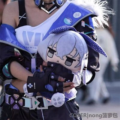 Honkai Star Rail Silver Wolf Sentado Postura Muñeca Peluche Juguetes 35cm Regalos Foto 1 de 4