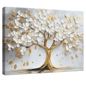 Leinwand Bilder Abstrakt Baum Blumen Wandbilder Groß Leinwandbild XXL Bilder - Bild 1 von 7