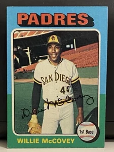 1975 Topps #450 Willie McCovey - Padres - set Break! - Picture 1 of 2