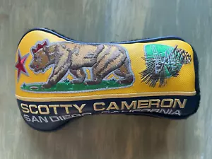 Scotty Cameron Putters Gallery Tees & Trees Cali Bear Golf Fairway Head Cover - Picture 1 of 5