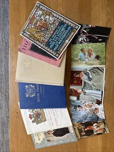 Bundle Of Royal Wedding Ephemera Elizabeth, Margaret, George VI - Picture 1 of 11