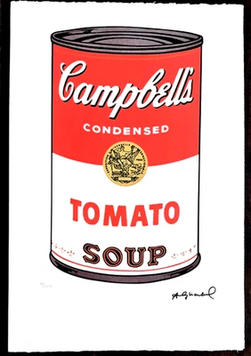 Andy Warhol -57x38  - Limitierte Auflage Nr. 92/100 - Bild 1 von 4