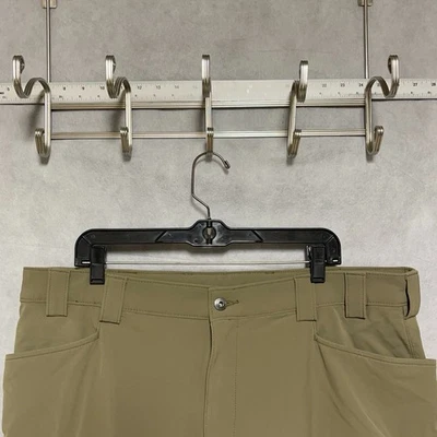Pantalones Duluth Hombre 40x34 Beige Flexpedition Cremallera Bolsillos Carga Calce Relajado Nylon Foto 1 de 4