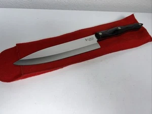 Cutco Petite Chef Knife 1728 JJ Kitchen Classic Brown Handle - Picture 1 of 7