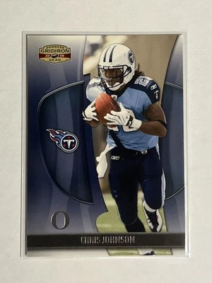 Chris Johnson 2009 Donruss Gridiron Gear Silver O's SP /250 #20 Titans - Image 1 of 3