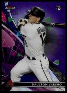 2021 Finest #20 Daulton Varsho Purple Refractor #/250 - Picture 1 of 2