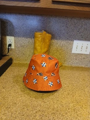 Buddies Club HOUSTON ASTROS Niños Azul/Naranja Reversible Cubo Sombrero Niños Niñas Foto 1 de 4