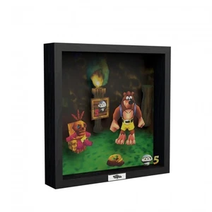 Pixel Frames Banjo & Kazooie - Mumbo's Mountain Shadow Box - 9" x 9" - Picture 1 of 7