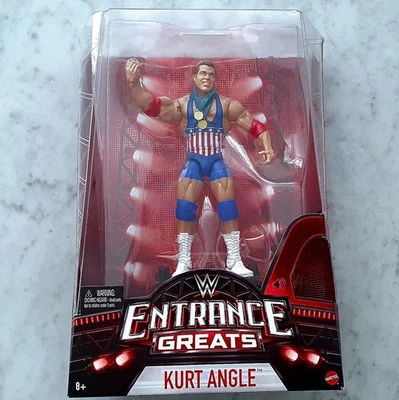 WWE Kurt Angle Entrance Greats Mattel Wrestling Action Figure Debut MOC - image 1 of 4