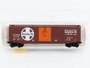 N Scale Micro-Trains MTL 32050/3 SFRB Santa Fe Railroad 50' Box Car #6172 - Picture 1 of 7