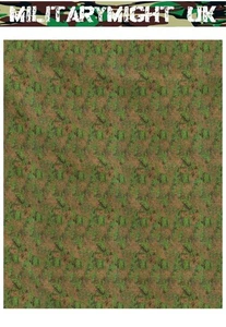 1 32 / 1 35 SCALE MILITARY WW2 CAMO TARPS GERMAN OAK LEAF DIORAMA SHEET - Picture 1 of 2