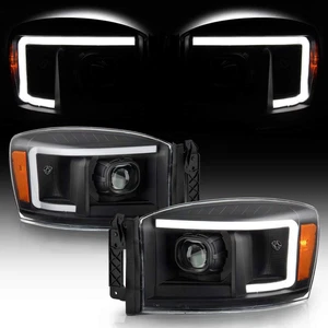 - for 2006-2008 Dodge Ram 1500 07-09 Ram 2500 3500 Pickup Black Housing LED Tube - Bild 1 von 12