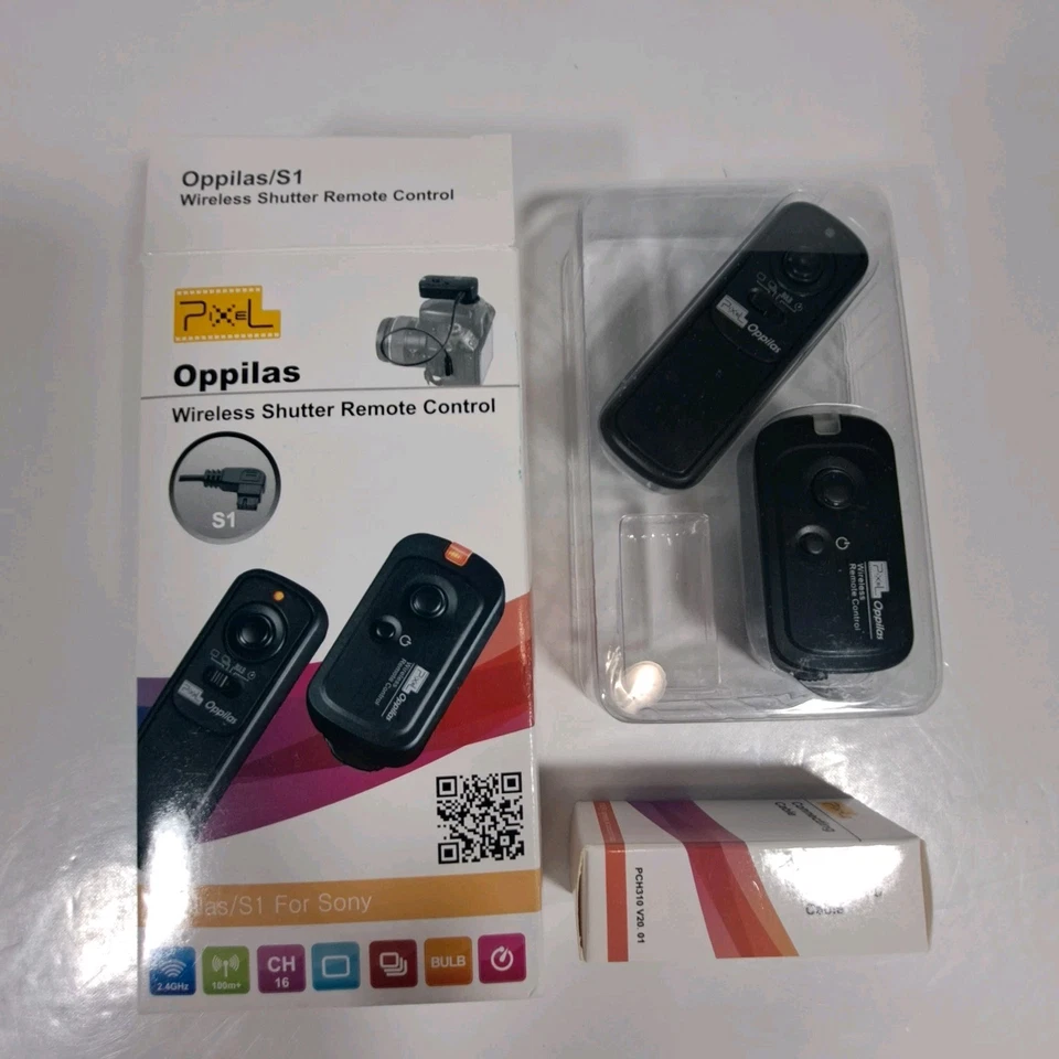 Pixel Oppilas/S1 for Sony Wireless Shutter/Remote Control  FKZ99 New, Ripped Box - Image 1 of 4