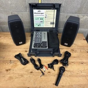 Peavey Messenger M100 ~ 5-Kanal 100W tragbares Soundsystem ~ FUNKTIONIERT - Bild 1 von 17