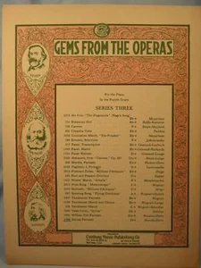 Vintage 1909 ZAMPA Sheet Music EDOUARD DORN - Picture 1 of 1