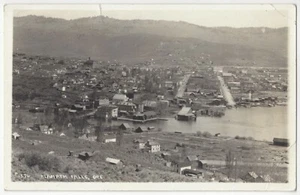 Klamath Falls 1921, Oregon - FOTO REAL vista a la ciudad - postal vintage - Imagen 1 de 2