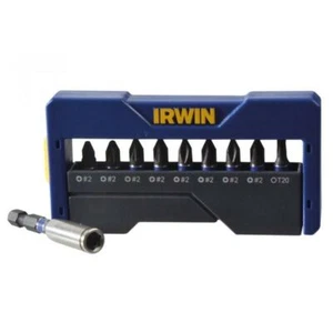 Irwin  Impact Screwdriver Bit Set of 10 Mixed - 1923432 - Picture 1 of 6