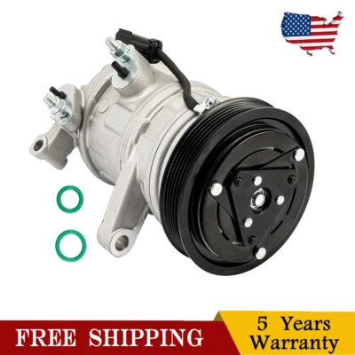Compresor de aire acondicionado V6 68184 para Jeep Liberty 2006-2008 Dodge Nitro 2007-2008 3,7 L  Foto 1 de 4