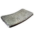Art NOUVEAU DECO ANTIQUE Sterling Silver MONEY HOLDER CARD CASE