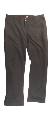 Pantalones de senderismo Columbia Omni Heat para mujer 14 negros Omni Shield Gorpcore exterior Foto 1 de 4