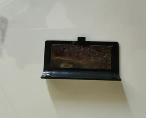 1pc Sony Power Compartment Couverture noire pour Sony ICF-SW7600G - Afbeelding 1 van 2