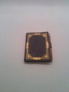 Mini Leatherette 1930s Advertising Memo Book w/attached Dixon Notebook #2 Pencil - Picture 1 of 10