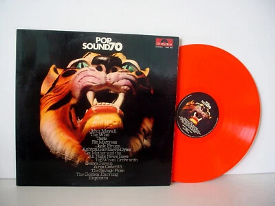 POP SOUND 70 ORANGE VINYL 1970 Rory Gallagher The Who Golden Earring John Mayall - Image 1 of 4