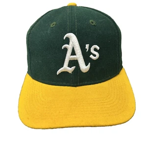 Gorra ajustada de lana vintage años 90 especialidades deportivas Oakland atletismo años A 6 3/4 - Imagen 1 de 15