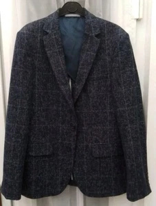 MOSS LONDON SKINNY FIT HERREN JACKE DUNKELBLAU GRÖSSE 40IN/120CM - Bild 1 von 7