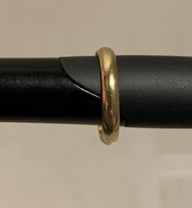 Vintage 14K 1/20 Walzgold Platte Baby Ring Säugling Schmuck Halskette oder Armband - Bild 1 von 5