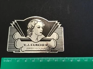 V.J. Curicó Co Jersey City N J vintage cosmetic label R34132 - Picture 1 of 2