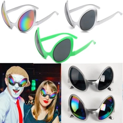 MARKENLOS Aliens Kostüm Brille Lustige Regenbogen Gläser ET Sonnenbrille Halloween Party