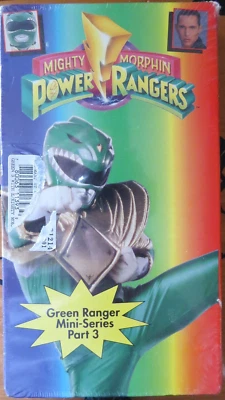Mighty Morphin Power Rangers: Green With Evil- Part 3 (VHS, 1994) NEW SEALED - Image 1 of 2