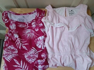 SO Girls Skater Dress & One Step Up Romper Size XXS (4-5) NEW WITH TAGS - Picture 1 of 5