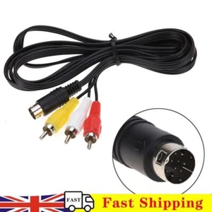 Audio Video AV Wire Cable 3RCA Cord for Sega Genesis 2 3 - Picture 1 of 5
