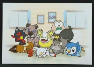 Pokemon Center Online Limited Postcard 2020 Japanese Nintendo Very Rare F/S - Picture 1 of 10