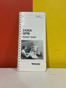 Tektronix 070-6604-00 2430A GPIB Pocket Guide - Picture 1 of 2