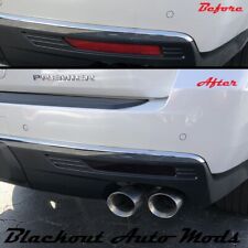 2021-2024  Chevrolet Suburban Rear Bumper Reflector Blackout Kit Vinyl Overlay