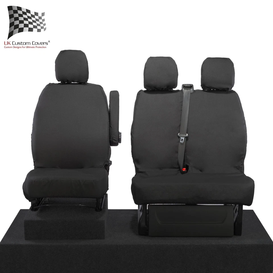 FUNDAS ASIENTOS DELANTEROS A MEDIDA RENAULT TRAFIC STANDARD VAN 2025 EN ADELANTE 296 Foto 1 de 4