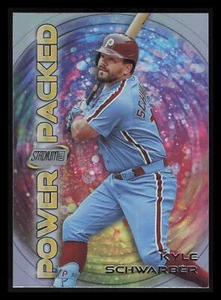 2024 Stadium Club Kyle Schwarber #PP-7 Power Packed Philadelphia Phillies - Picture 1 of 2