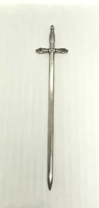 Antique NS WME sterling Silver Hand Crafted Sword Letter Opener 7.1/2” 26.51g - Picture 1 of 12