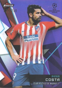 2018-19 Finest UEFA Champion League Purple Refractor #89 Diego Costa 229/250