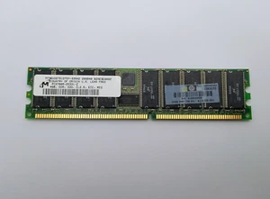 Micron HP 4GB PC2700R DDR 333 ECC REG Memory RAM 413153-861 MT36VDDT51272Y-335A2 - Picture 1 of 3