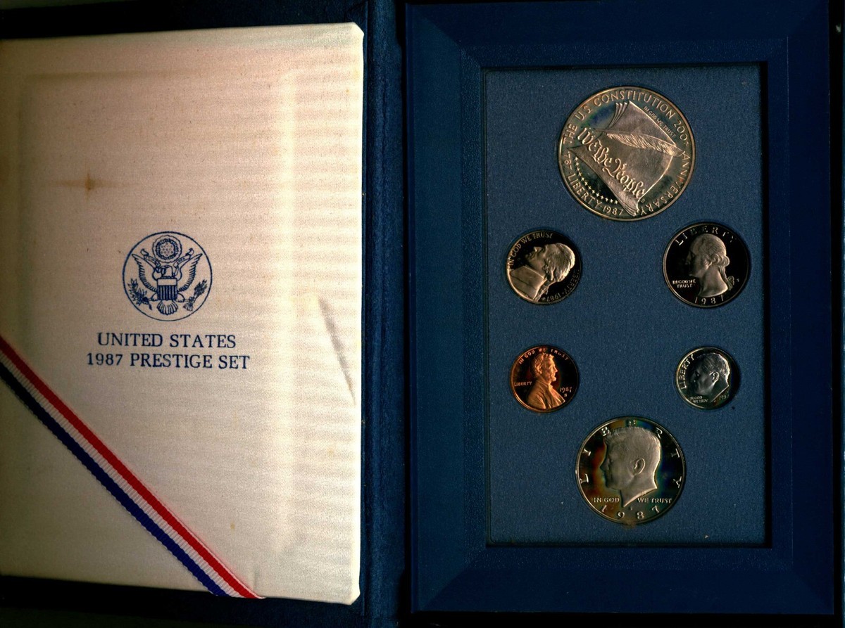 UNITED STATES 1987 PRESTIGE SET アンティーク 1987 Prestige Set for sale | eBay