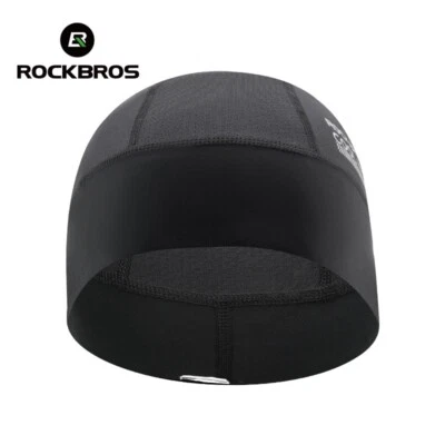 ROCKBROS Men Women Cycling Cap Breathable Hat Sun Protection Under Helmet Summer - Image 1 of 4