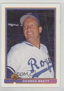 1991 Bowman George Brett #300 HOF