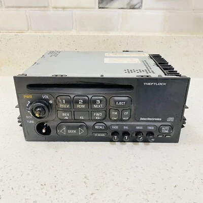 Delco Electronics Remy AM/FM CD RADIO /  MODEL # 15071234 Untested - Image 1 of 4