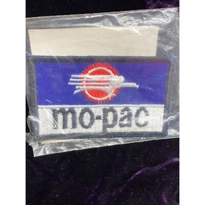 Toppa ricamata vintage Walthers Mo-Pac Railroad nuova in confezione NOS - Foto 1 di 6