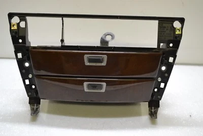 BMW 750Li 750I 2006-2008 tablero central consola bandeja de almacenamiento madera OEM 7032886 Foto 1 de 4