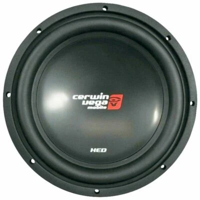 1x CERWIN-VEGA XED10V2 (XED10) 1000 Watts 10 Inch  Single 4 Ohm Car Audio SUB - Image 1 of 3